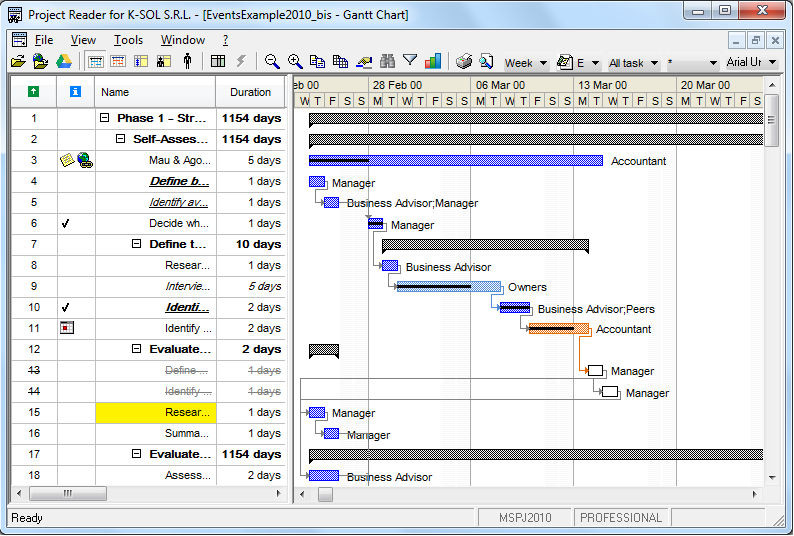 ms project file